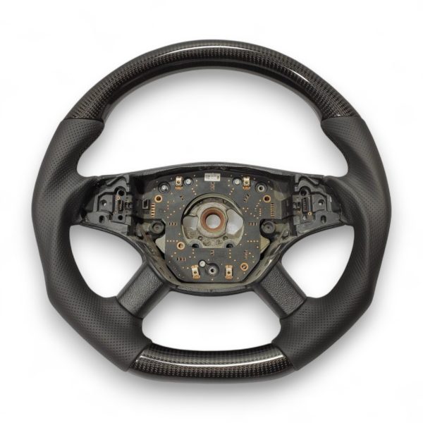 carbon leather steering wheel mercedes ml w164