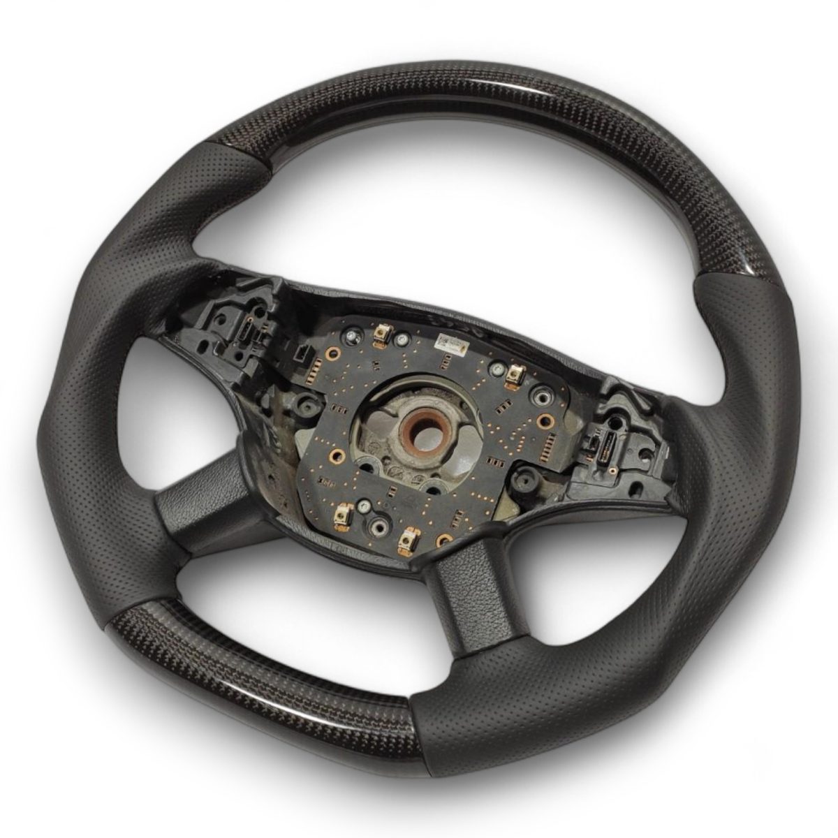 mercedes gl x164 carbon fiber steering wheel kubay design
