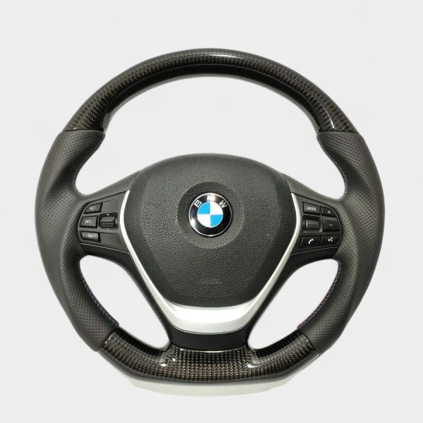 Flat bottom sport steering wheel BMW F30 sedan