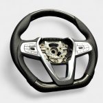 BMW X4 G02 leather carbon steering wheel