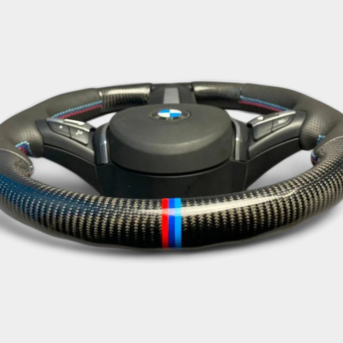 Carbon fiber leather steering wheel BMW F30