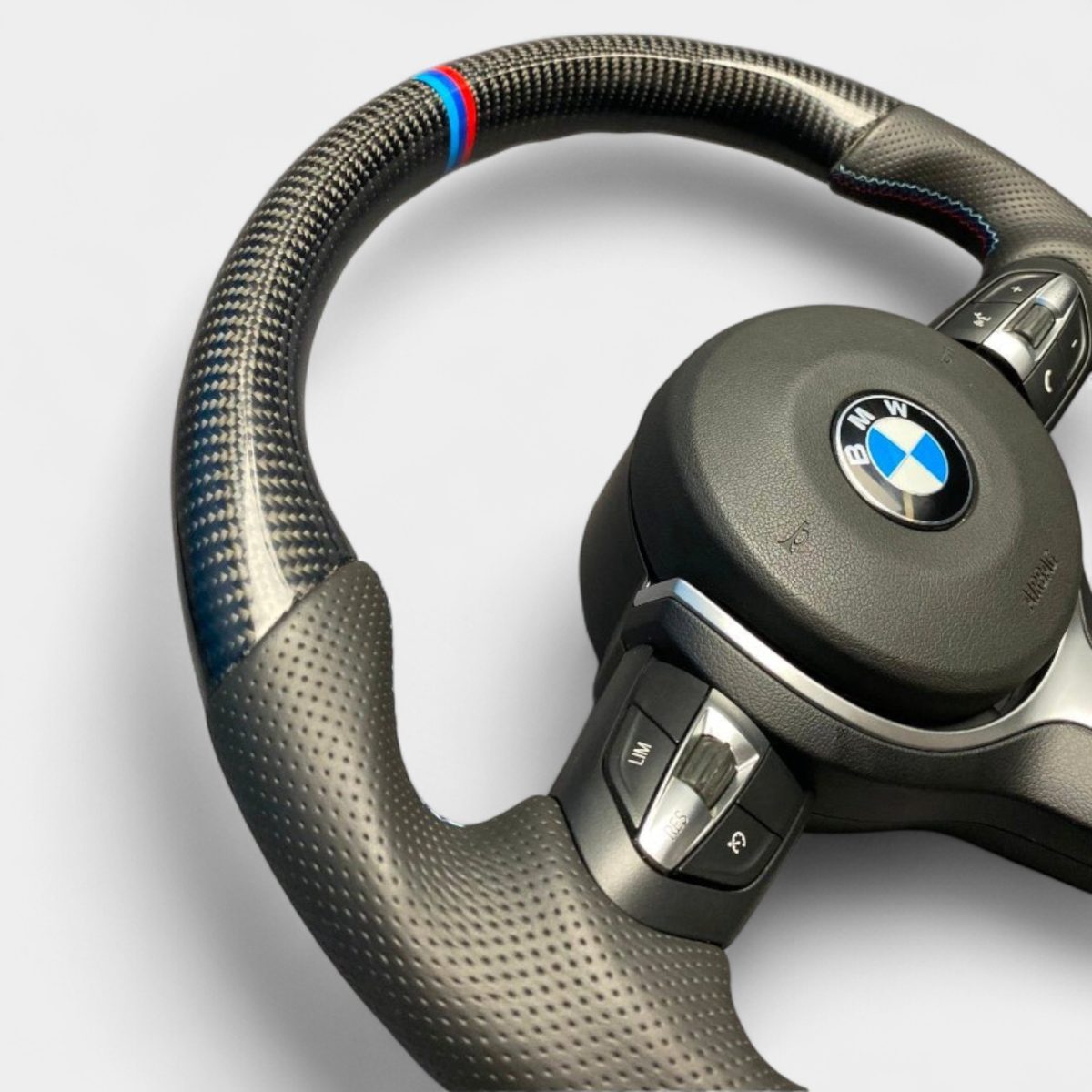 BMW F33 carbon steering wheel 12 o’clock stripe