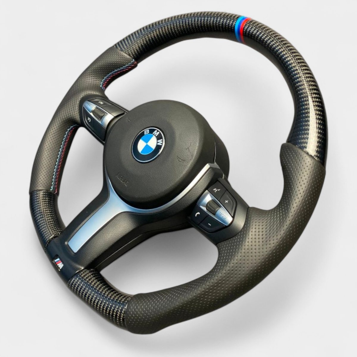 Carbon leather sport steering wheel BMW 3 Series