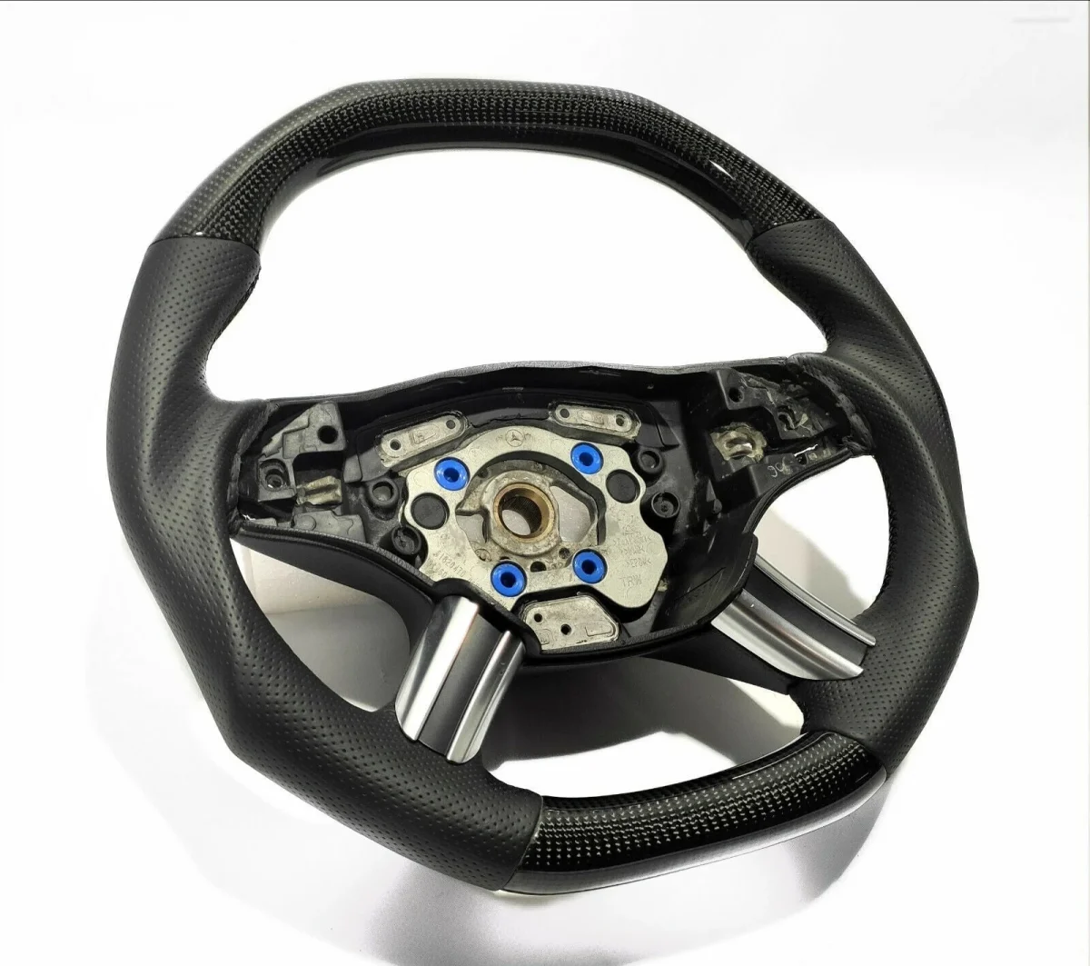 premium carbon leather steering wheel x164