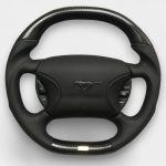 ford mustang carbon fiber steering wheel kubay design