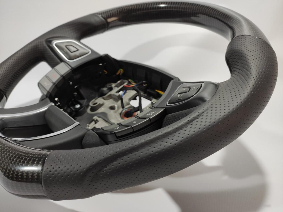sport carbon fiber steering wheel range rover