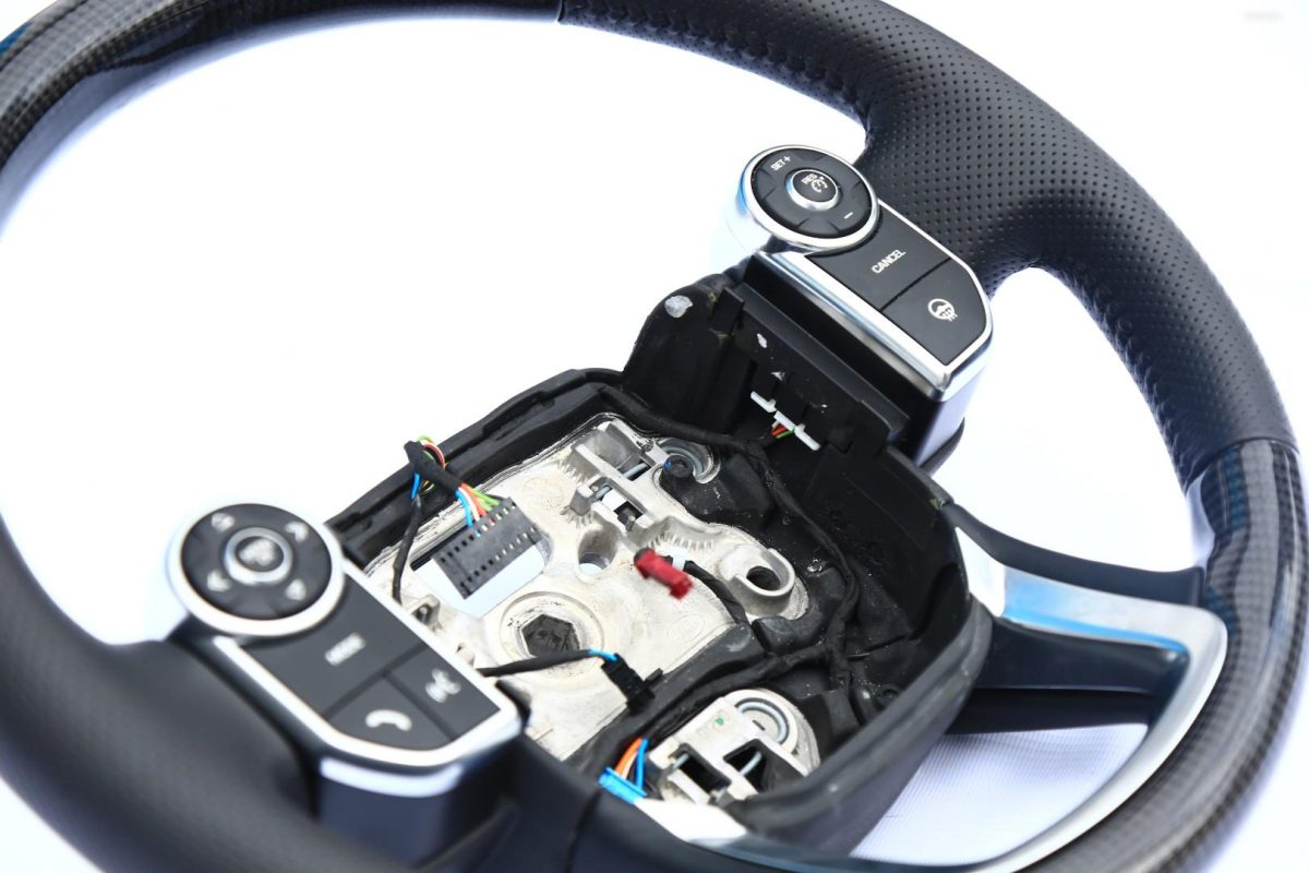 luxury carbon fiber steering wheel range rover sport