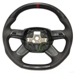 audi a4 b8 q5 q7 carbon fiber steering wheel kubay design