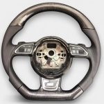 audi rs5 rs7 carbon fiber sport steering wheel