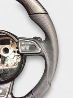 audi sq5 carbon fiber steering wheel upgrade