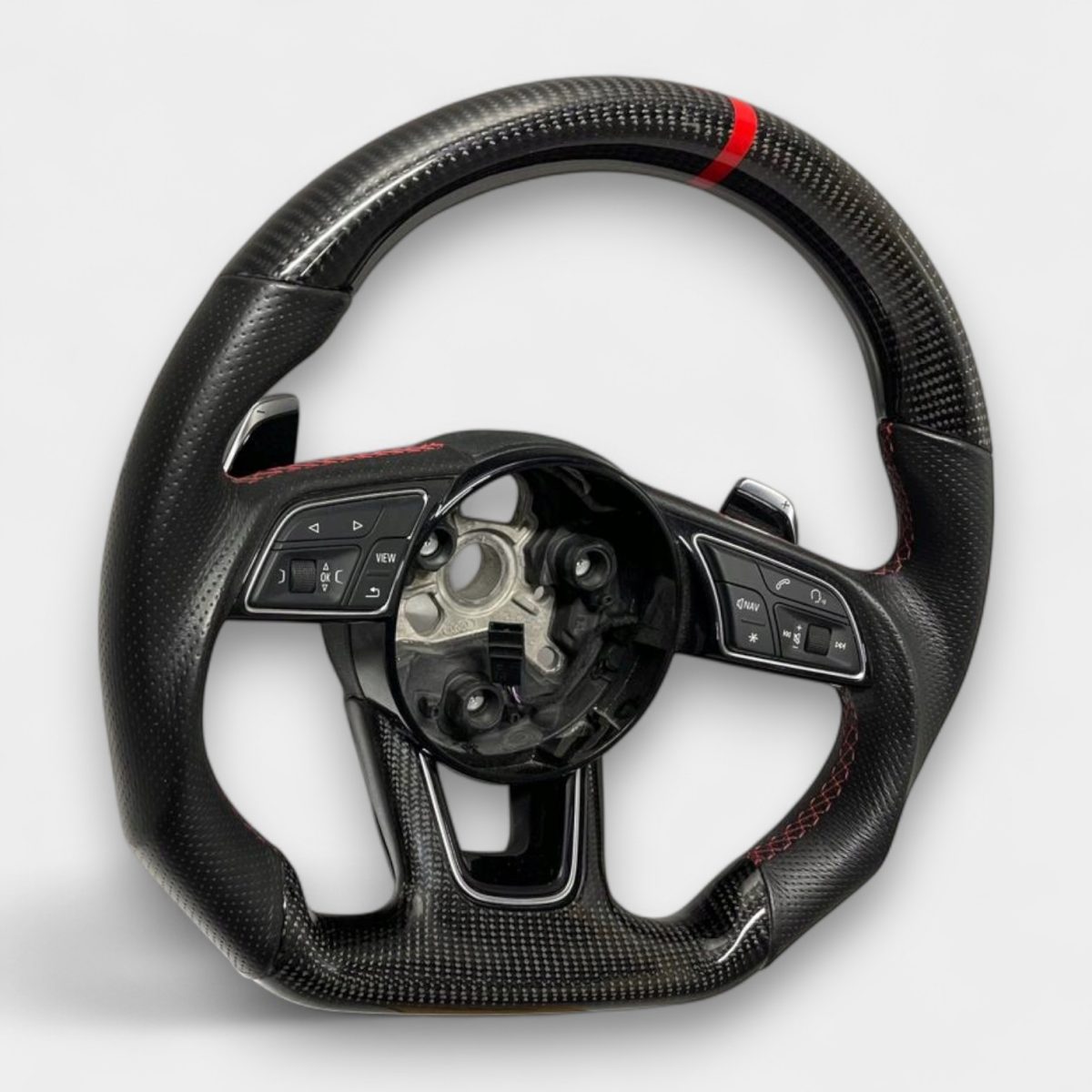 premium carbon fiber steering wheel audi s5