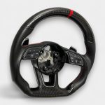premium carbon fiber steering wheel audi s5