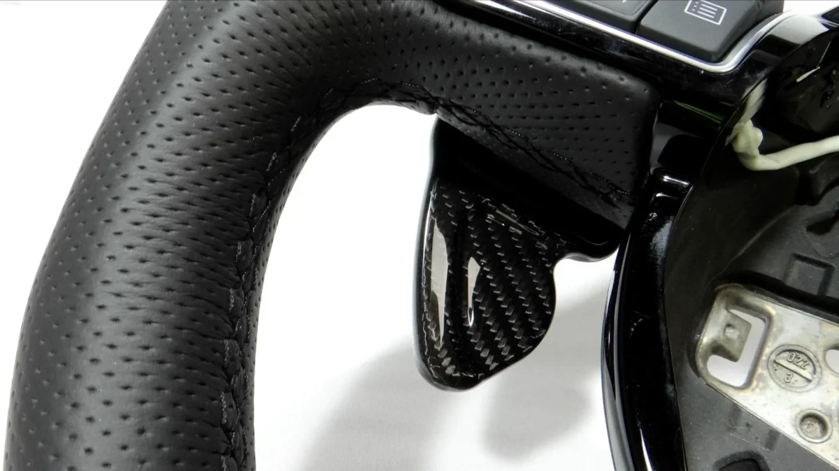 oem remanufactured carbon steering wheel audi