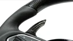 piano black center trim carbon audi wheel