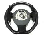 audi a5 s5 carbon flat bottom wheel kubay design