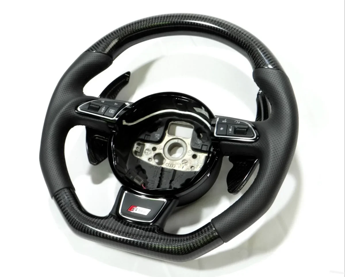 carbon paddle shifter steering wheel audi q5