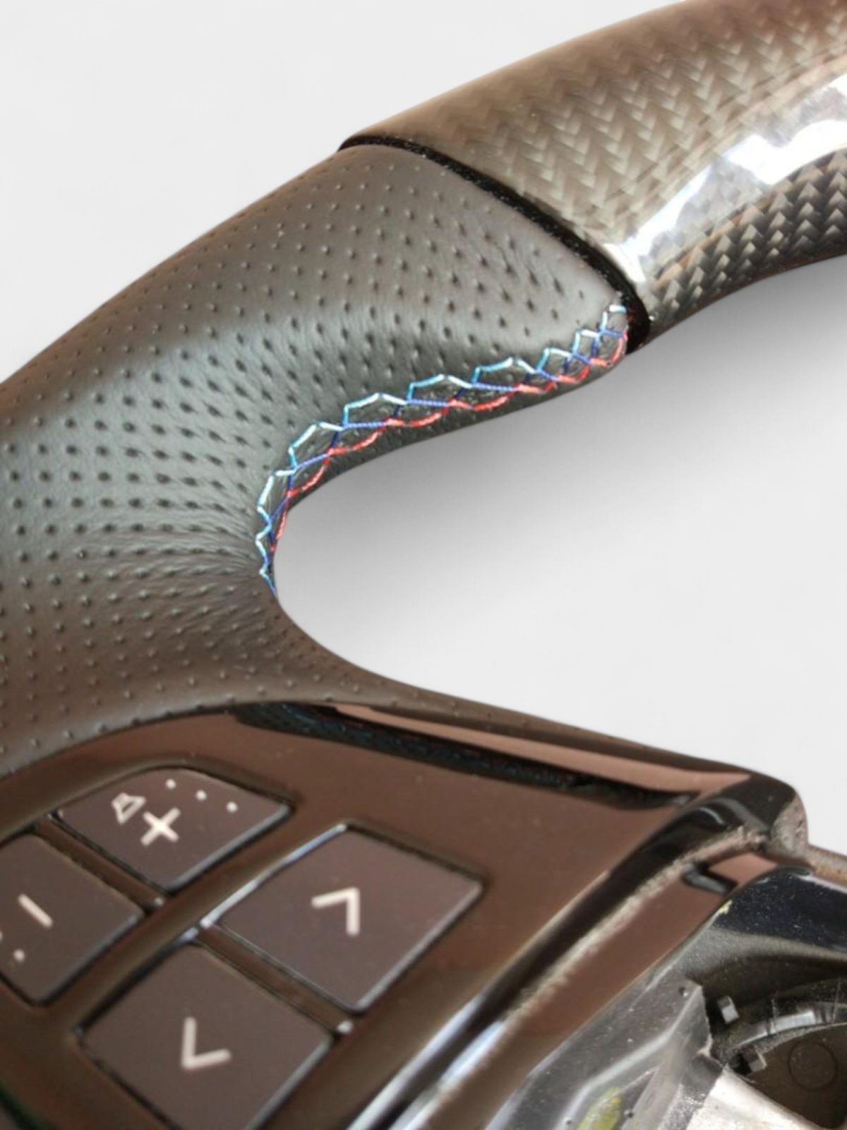 flat bottom carbon steering wheel lancer x