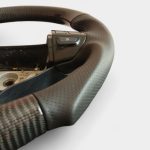 lancer x carbon interior upgrade steering wheel