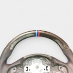 Carbon leather flat bottom steering wheel BMW F30