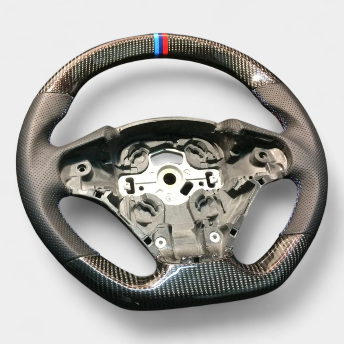 BMW F16 perforated leather carbon steering wheel