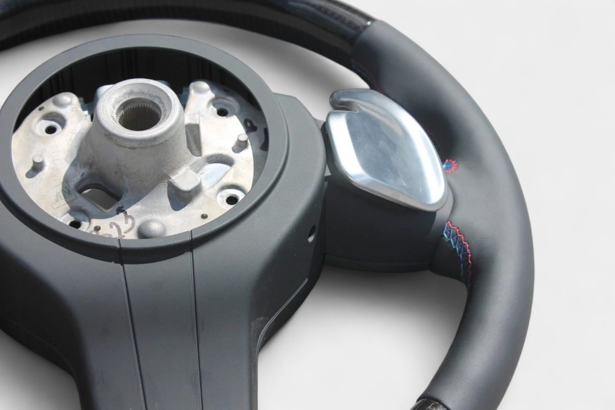BMW F30 paddle compatible carbon steering wheel
