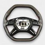 sport carbon leather wheel mercedes ml w166