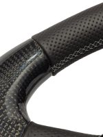 carbon leather steering wheel audi a4