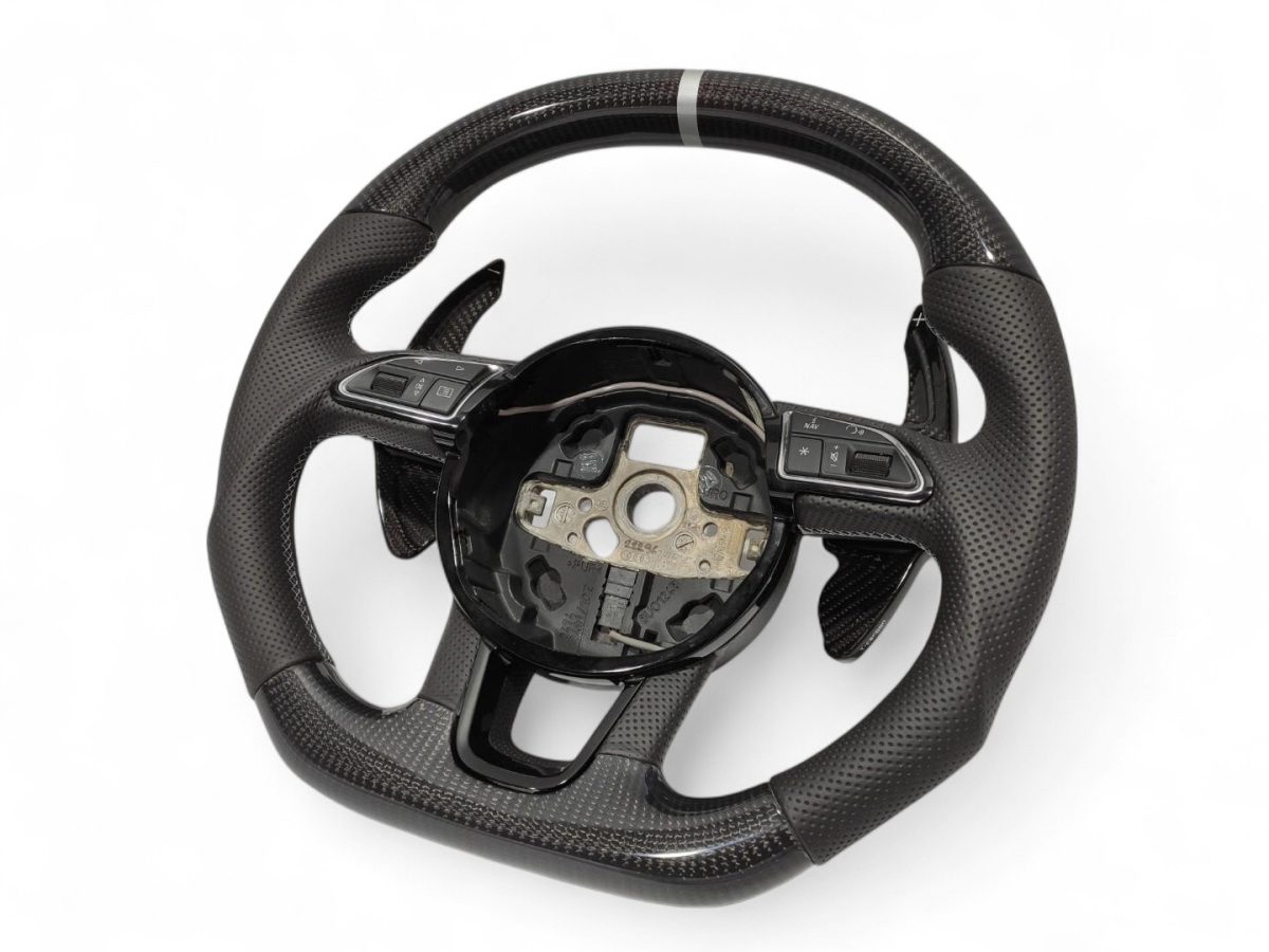 audi q3 interior upgrade carbon steering wheel