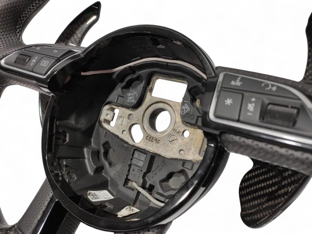 kubay design carbon leather wheel audi
