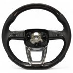 carbon leather steering wheel audi q7