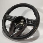 carbon leather steering wheel bentley bentayga