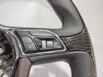 perforated leather carbon wheel bentley