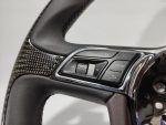 carbon fiber top leather grip wheel bentley