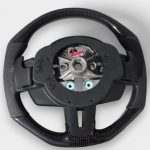 carbon leather steering wheel ford mustang shelby gt