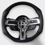 mustang shelby gt carbon fiber steering wheel kubay design