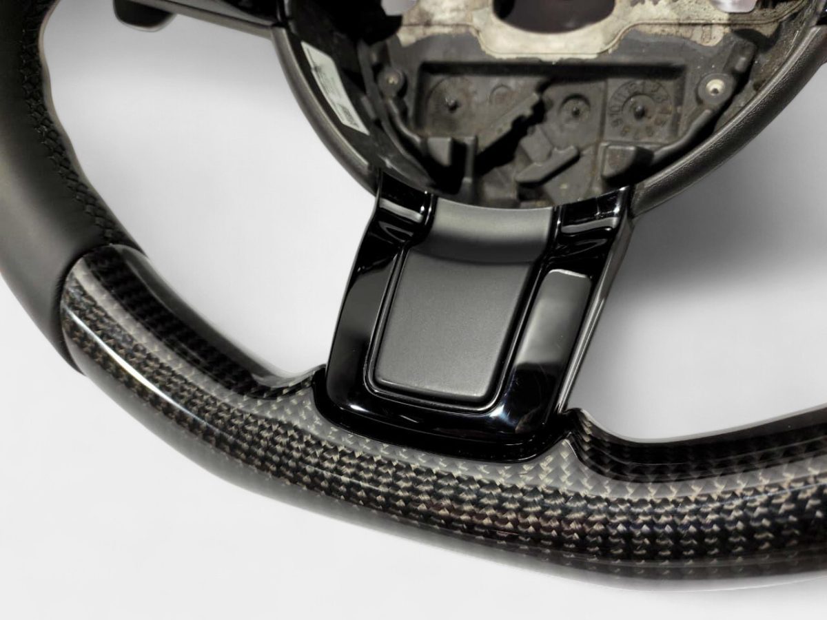 luxury carbon leather wheel jaguar f type