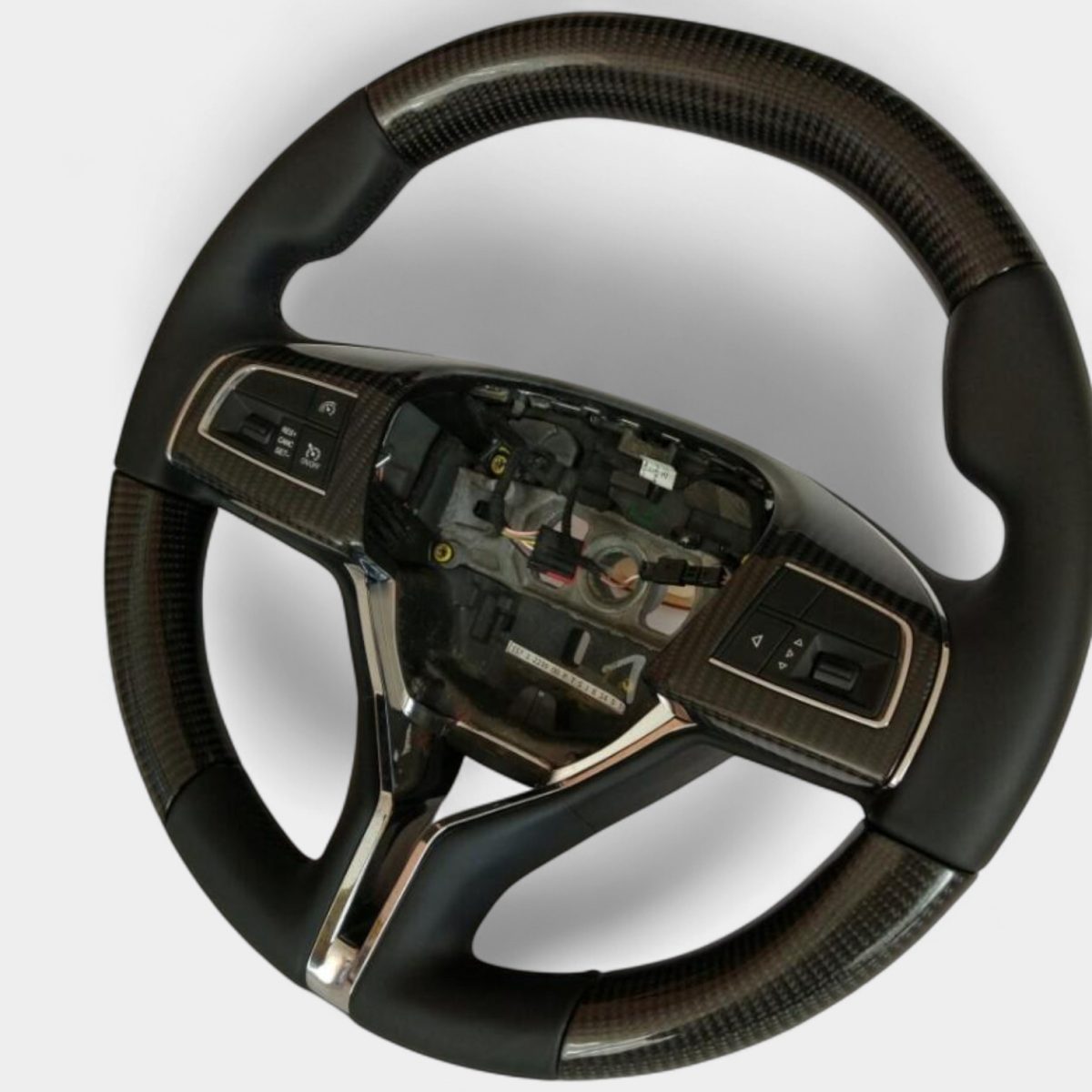 kubay design carbon steering wheel maserati