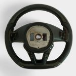 carbon leather steering wheel mercedes cla
