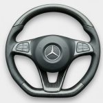 mercedes cls carbon fiber steering wheel kubay design