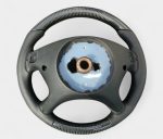 mercedes e class w211 carbon fiber steering wheel kubay design