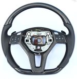 mercedes e class w212 carbon fiber steering wheel kubay design