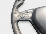 carbon and leather steering wheel mercedes benz