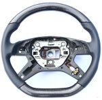mercedes e class w212 carbon fiber steering wheel kubay design