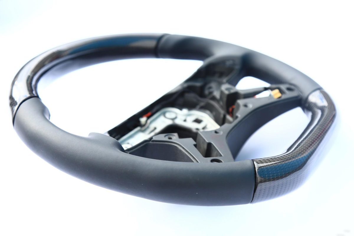 mercedes w166 carbon interior upgrade steering wheel