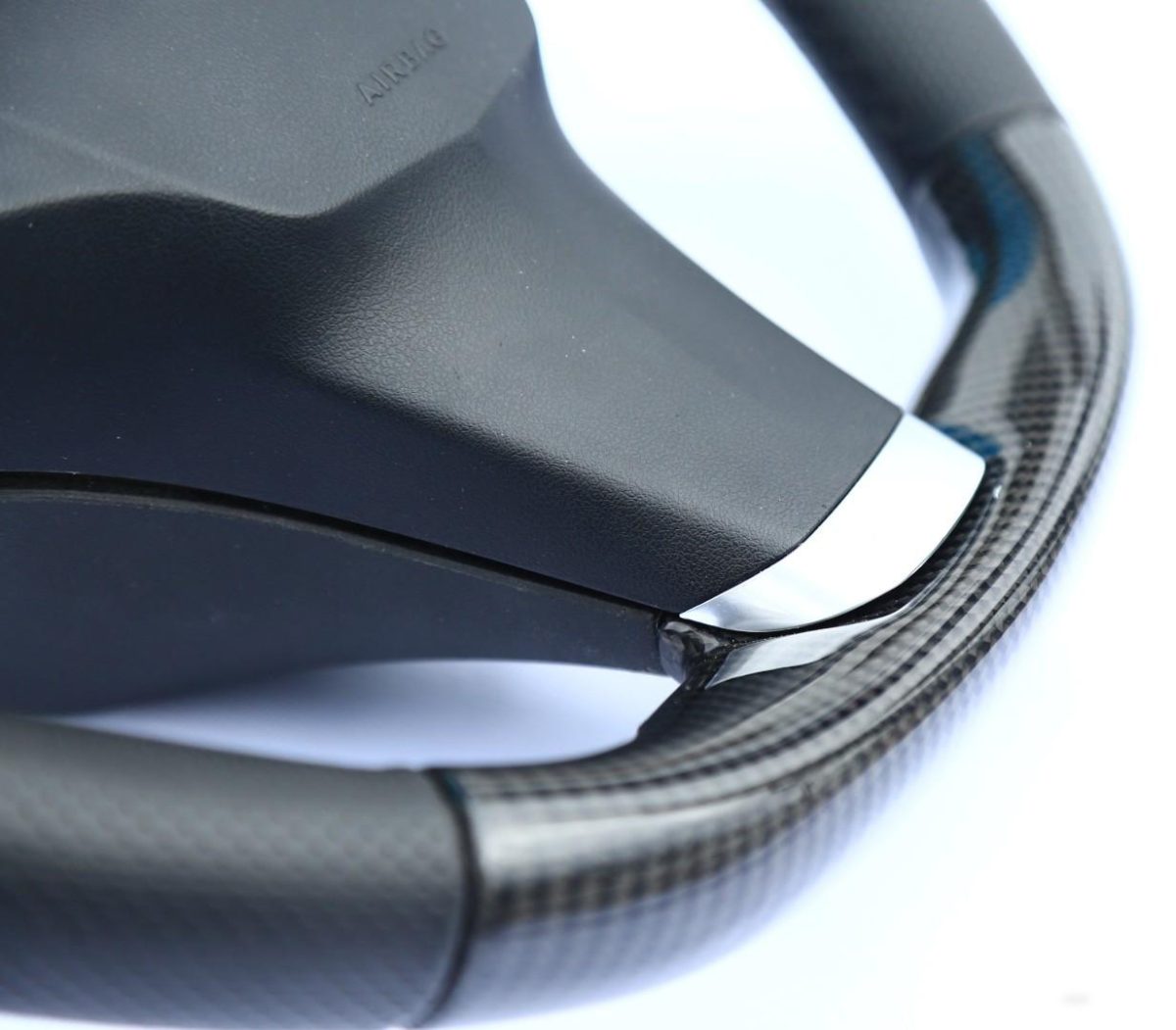 carbon and leather steering wheel mercedes benz