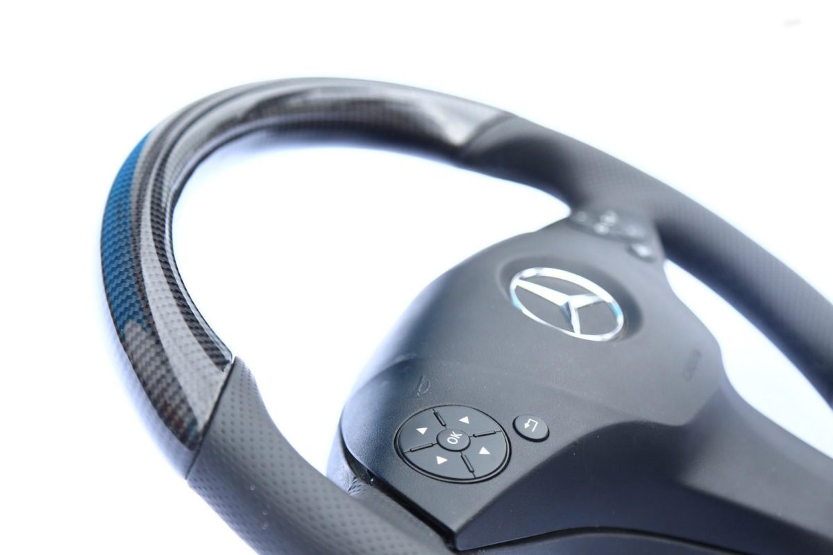 kubay design carbon steering wheel mercedes e class