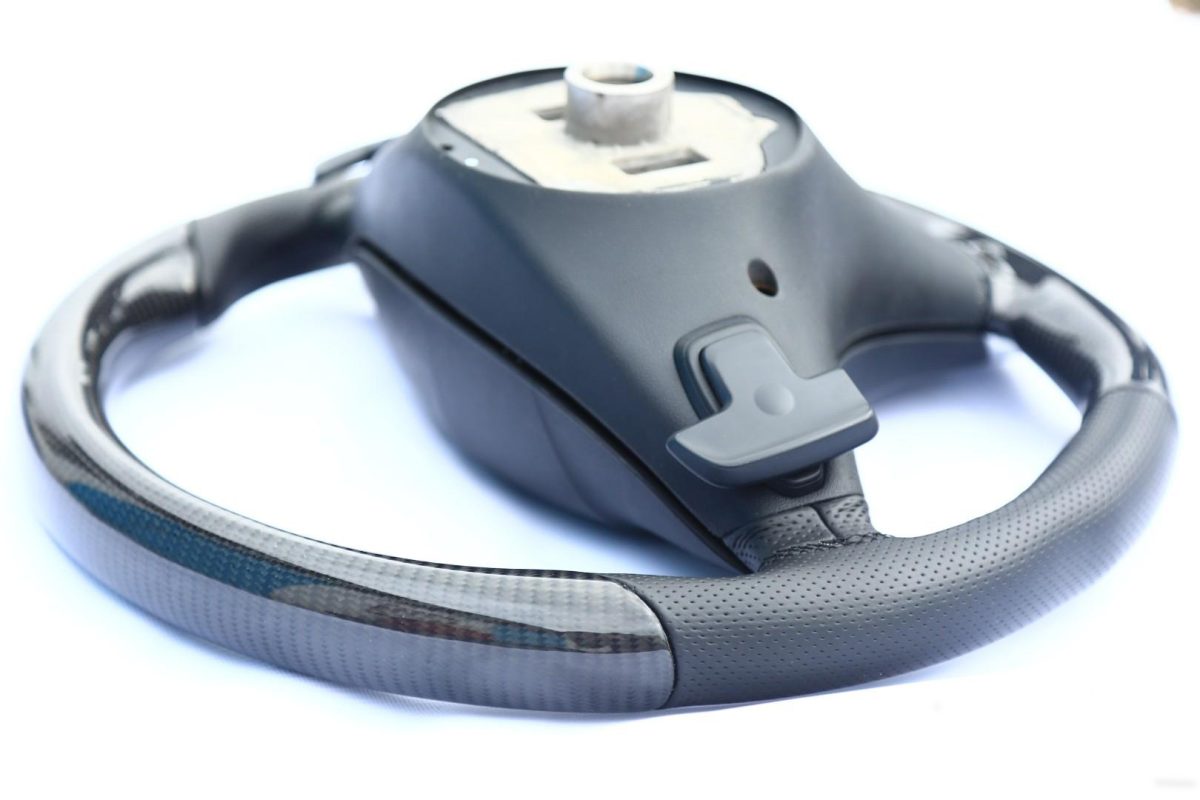 sport carbon fiber steering wheel mercedes benz