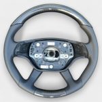 luxury carbon leather wheel mercedes s class w221