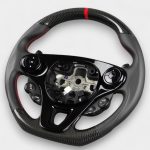 luxury carbon fiber steering wheel smart fortwo