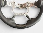 carbon leather steering wheel toyota land cruiser